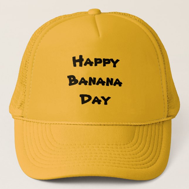 Casquette Jour heureux de banane (Devant)