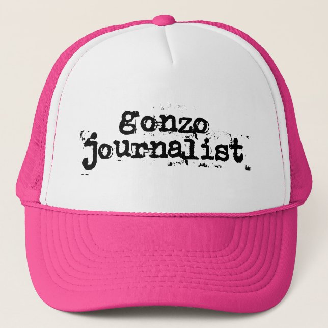 Casquette Journaliste particulier (Devant)