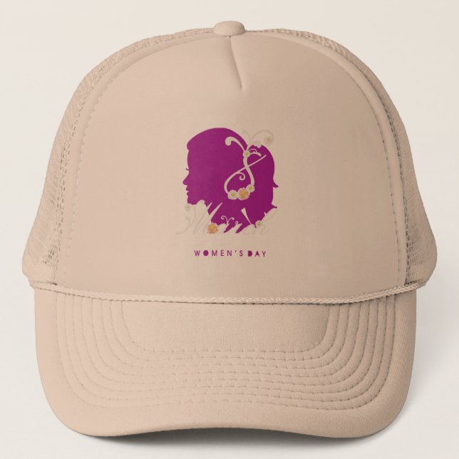 Casquette journée internationale de la femme 8 mars 2024 che (Devant)