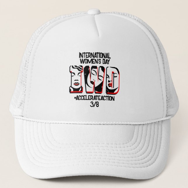 Casquette Journée internationale de la femme | Accélérer les (Devant)