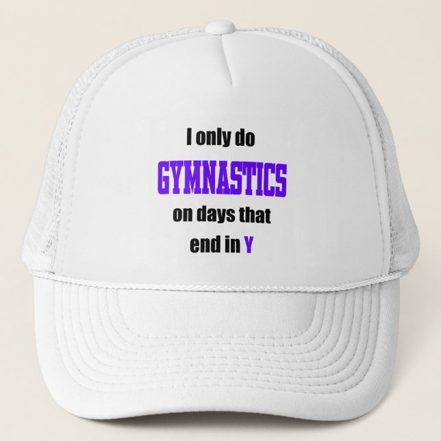 Casquette Jours de gymnastique (Devant)