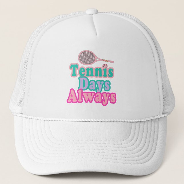 Casquette Jours de tennis (Devant)