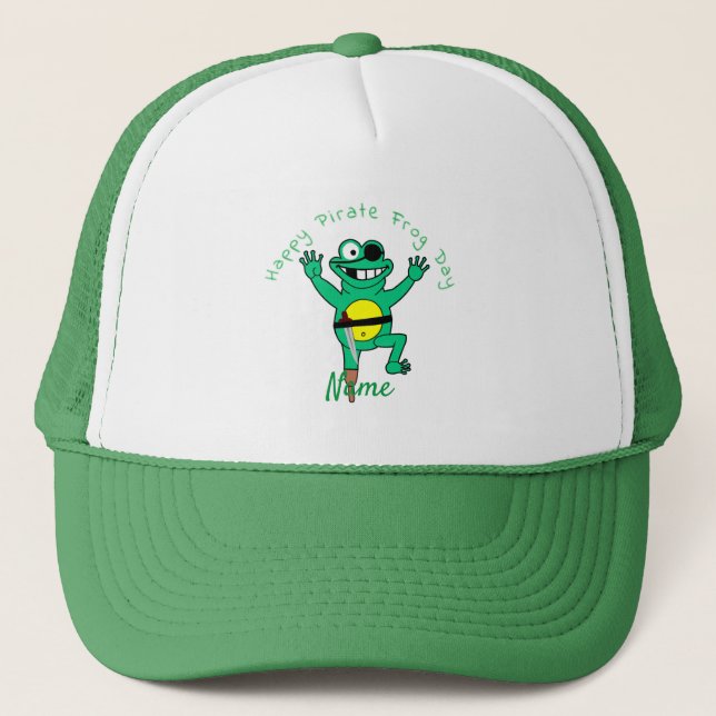 Casquette Joyeuse grenouille pirate Jour Thunder_Cove (Devant)
