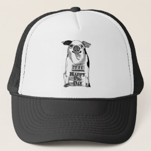 Casquette Joyeuse Journée nationale du porc