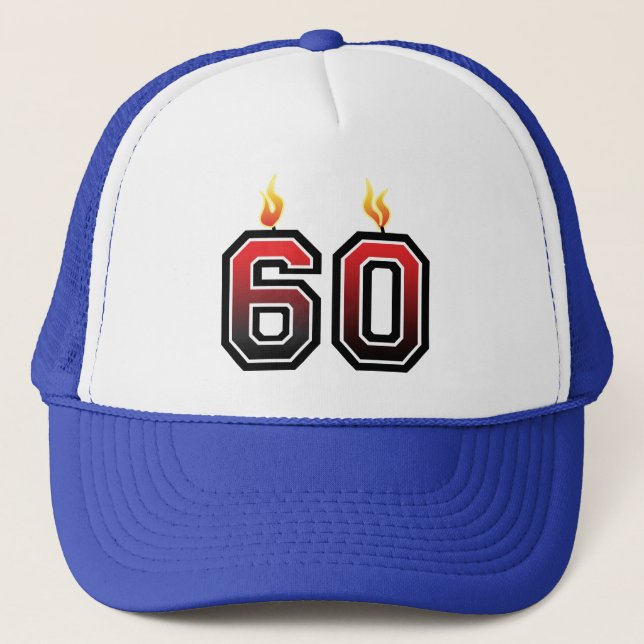 Casquette Joyeux 60e anniversaire (Devant)