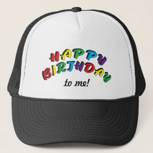 Casquette Joyeux anniversaire à moi   drôle