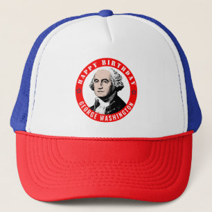 Casquette Joyeux anniversaire George Washington