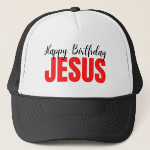 Casquette Joyeux anniversaire Jésus Noël