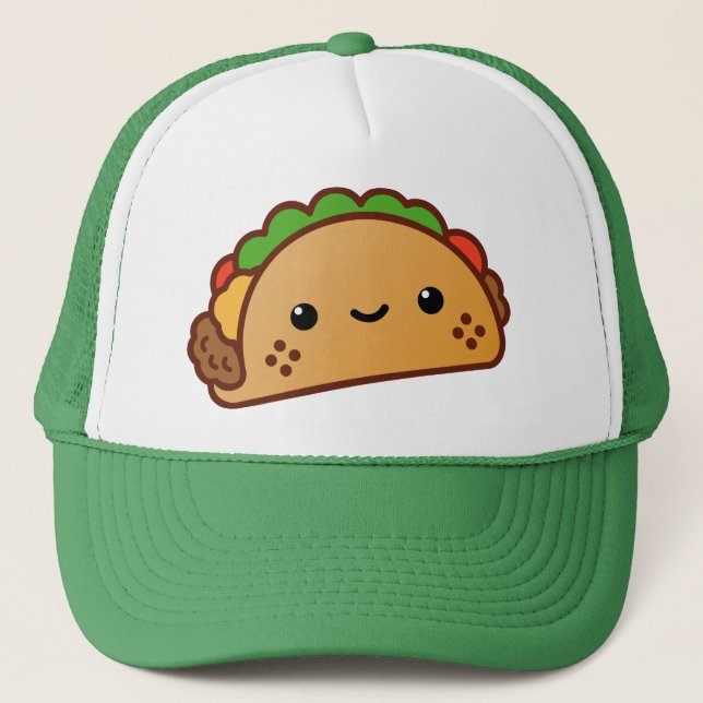 Casquette Joyeux dessin animé Taco (Devant)