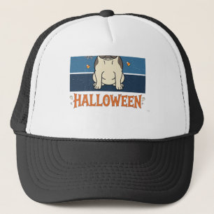 Casquette Joyeux Halloween Bouledogue Français Sorcière Toil