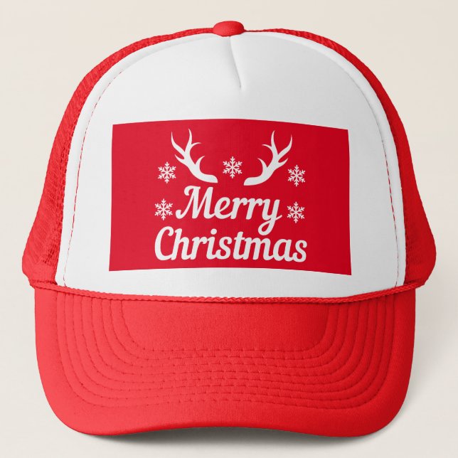 Casquette Joyeux Noël (Devant)