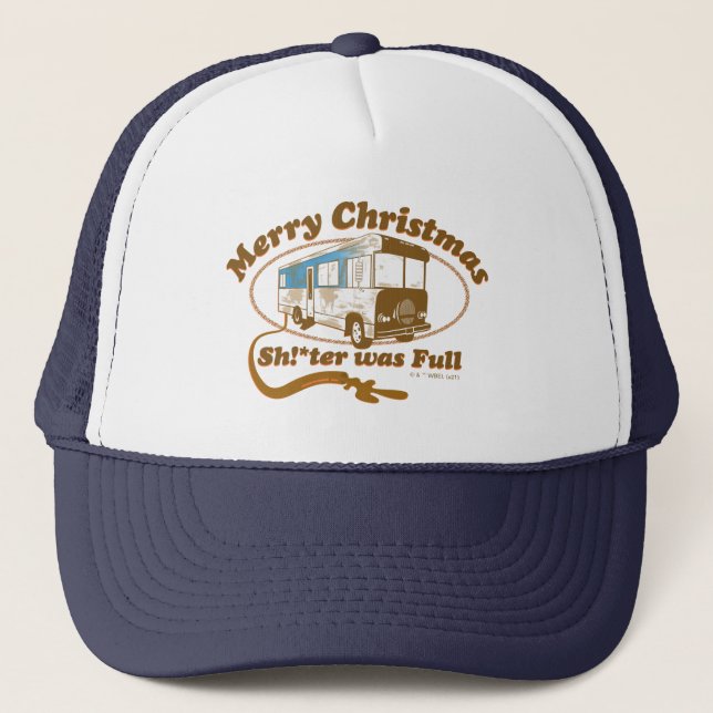 Casquette Joyeux Noël, Chut !*ter était plein (Devant)