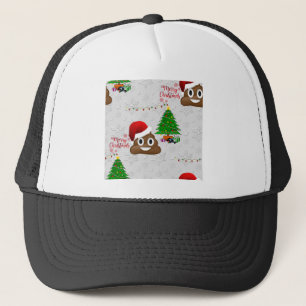 Casquette joyeux noël poo émoji