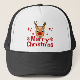 Casquette Joyeux rennes de Noël