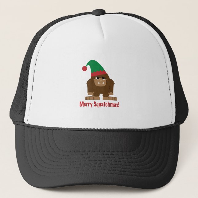 Casquette Joyeux Squatchmas ! (Devant)