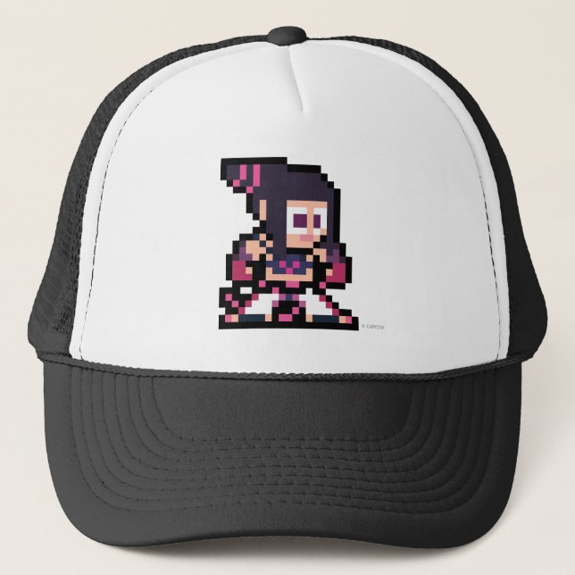 Casquette Juri à 8 bits (Devant)