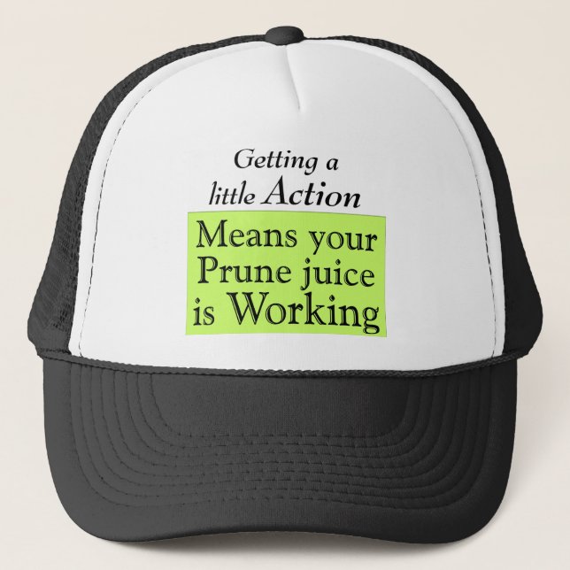 Casquette Jus de pruneau (Devant)