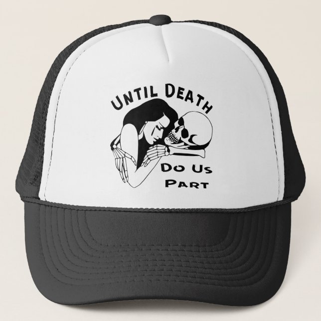 Casquette Jusqu'à ce que la mort nous sépare #USAPatriotGrap (Devant)