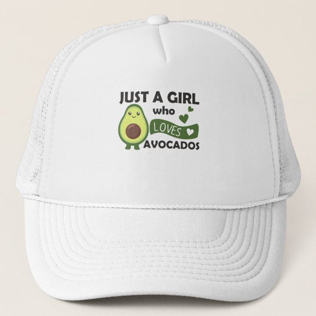 Casquette Just A Girl's Avocado adore Sweet Avocado (Devant)