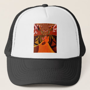 Casquette Just Funny Giraffe image design