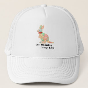 Casquette Juste en train de sautiller à travers la vie Créat