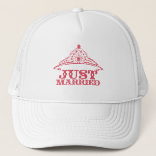 Casquette Juste marié Princesse mariée Tiara Mariages