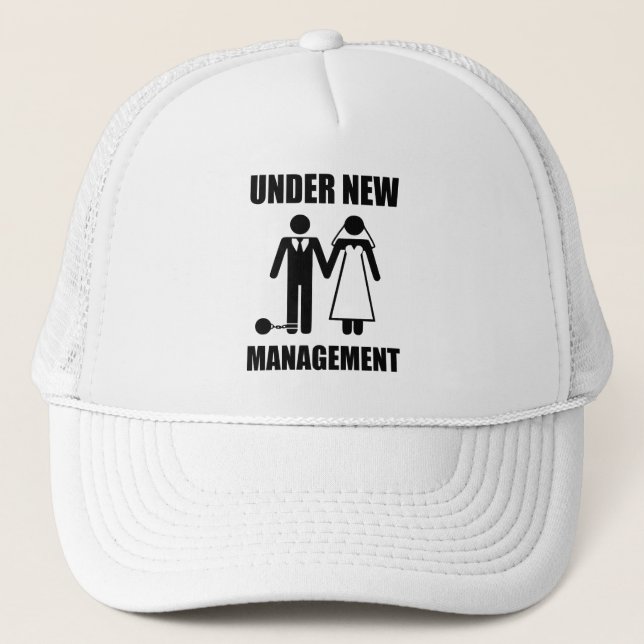 Casquette Juste marié, sous la nouvelle gestion (Devant)