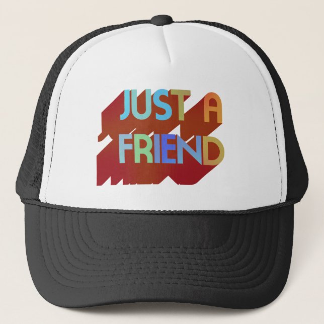 Casquette Juste un ami (Devant)