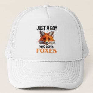 Casquette Juste Un Garçon Qui Aime Les Renards