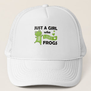 Casquette Juste Une Fille Qui Aime Les Grenouilles Grenouill