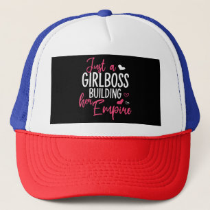 Casquette Juste une patronne qui construit son empire femmes