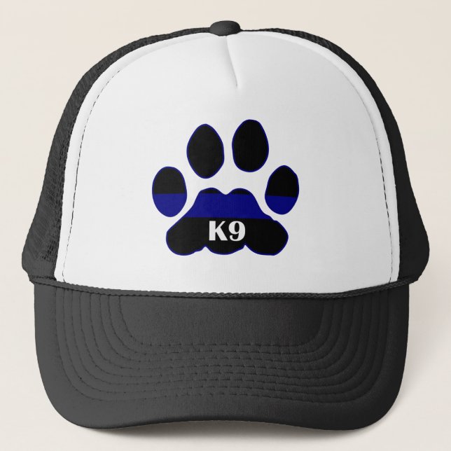Casquette K9 Blue Line (Devant)