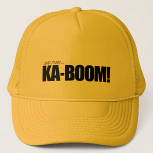 Casquette KA-BOOM ! Jaune