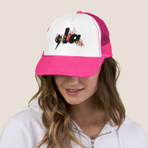 Casquette Kamala Harris Flowers - Comma la Floral tendance