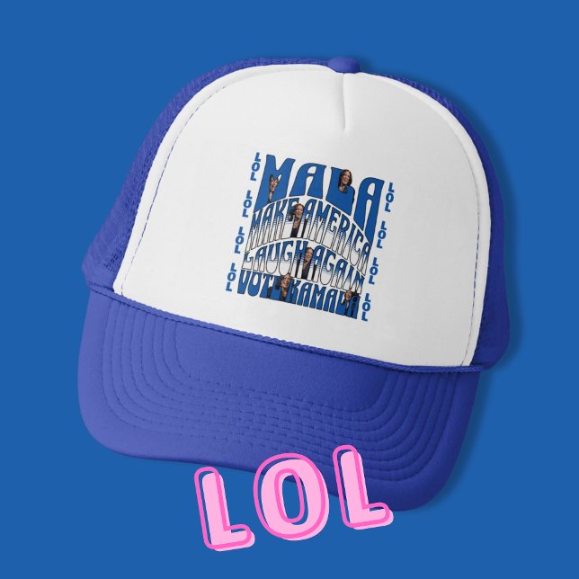Casquette Kamala riant (Créateur téléchargé)