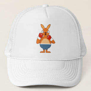 Casquette Kangaroo en boîte avec gants de boxe