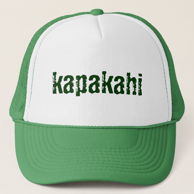 Casquette kapakahi (Devant)