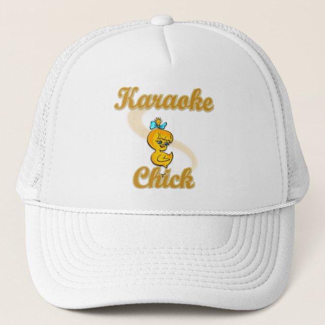 Casquette Karaoke Chick (Devant)