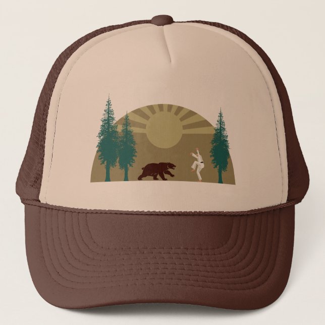 Casquette Karate Kick Bear (Devant)