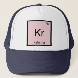Casquette Katarina Nom Chimie Élément Tableau périodique
