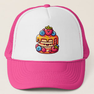 Casquette Kawaii Pancake Petit-déjeuner Cuisine Conception d