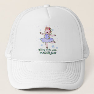 Casquette Kawaii Unicorn   Marcher en hiver