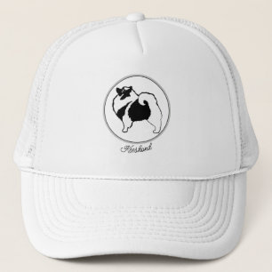 Casquette Keeshond Graphics - Cute Original Chig Art
