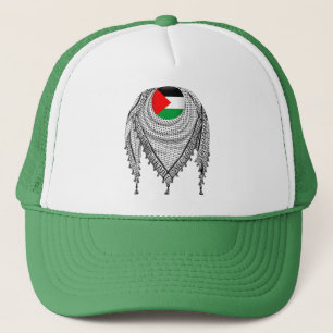 Casquette Keffiyeh Écharpe palestinienne tissu traditionnel