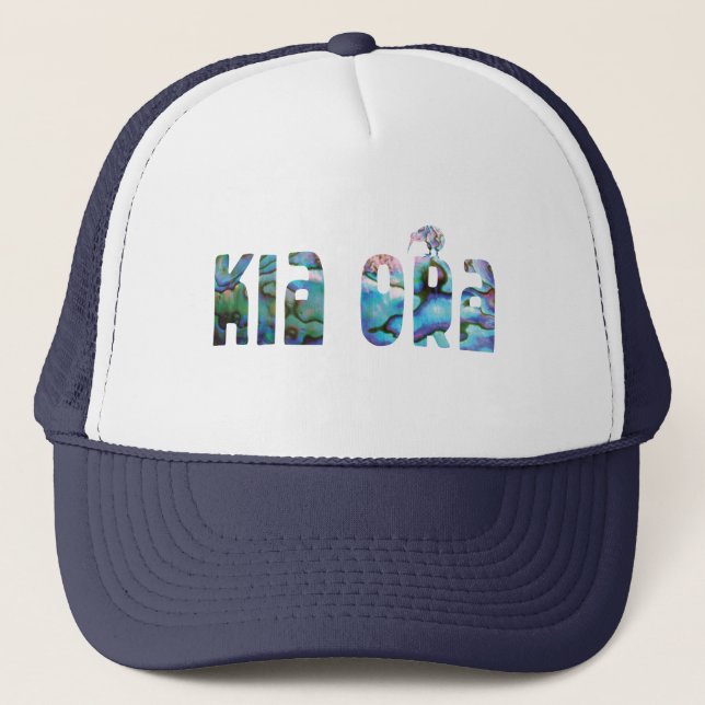 CASQUETTE KIA ORA KIWI SOUHAITE (Devant)