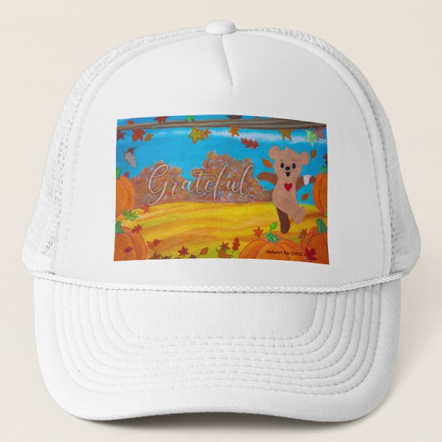 Casquette KidsArt pour CHOC - Choco's Fall Fun (Devant)