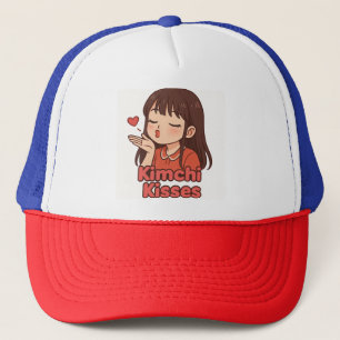 Casquette Kimchi Kisses - Jolie T-shirt Kawaii pour amoureux