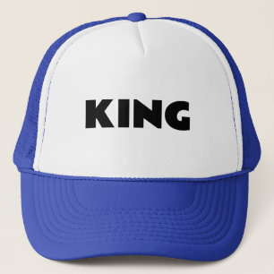 Casquette King Casquette Texte personnalisé Chapea