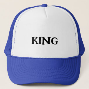 Casquette King Casquette Texte personnalisé Chapea
