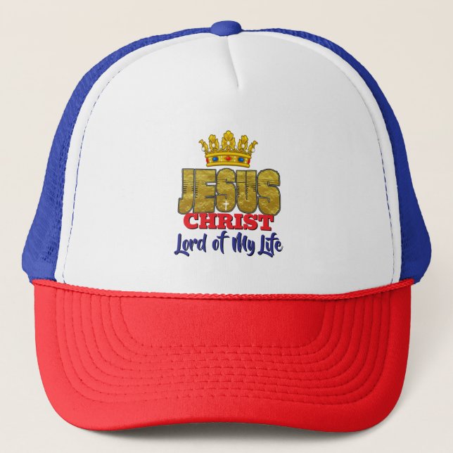 Casquette King Jesus Is Lord Of My Life Christian (Devant)